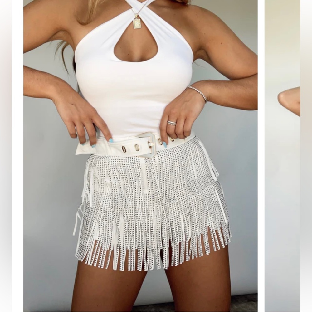 Nashville Nights Belted Shorts